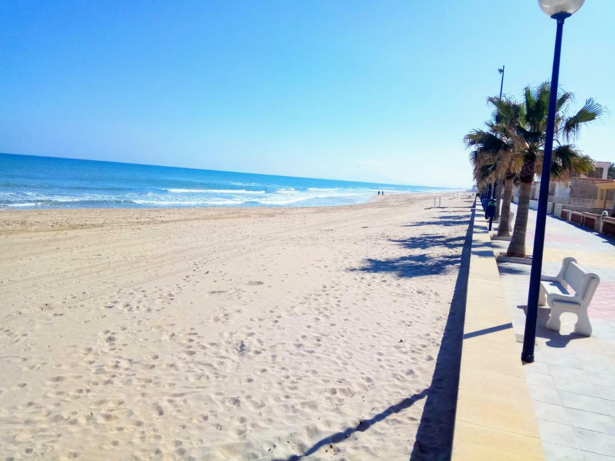 Apartamento Junto A Playa Con Piscina Miramar Exterior foto